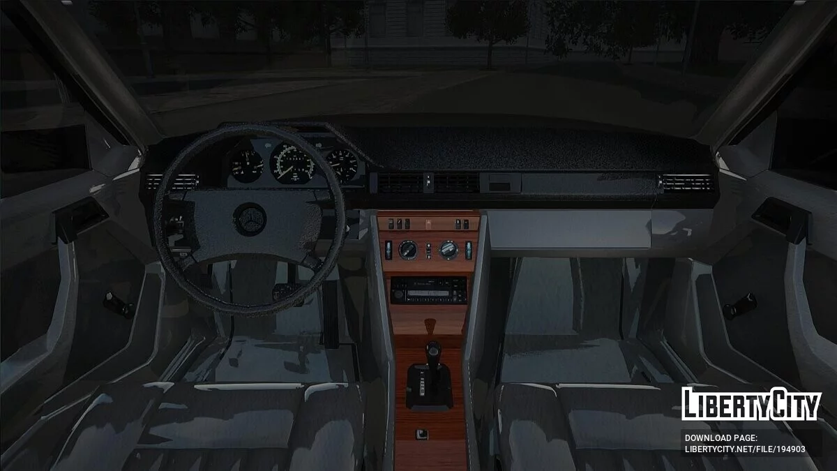 Mercedes-Benz W124 250D / GTA San Andreas