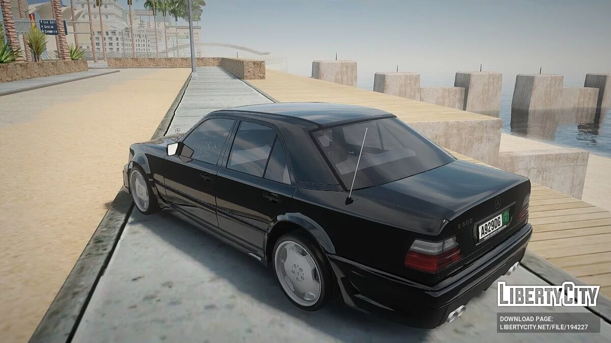 Mercedes-Benz W124 E500 / GTA San Andreas