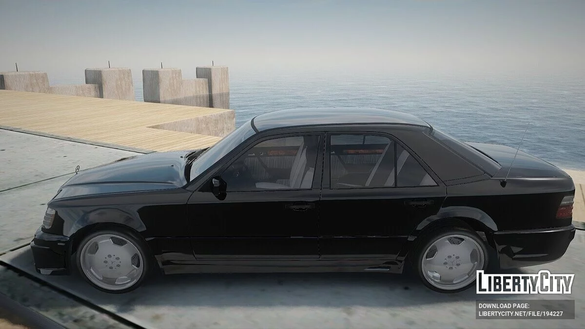 Mercedes-Benz W124 E500 / GTA San Andreas