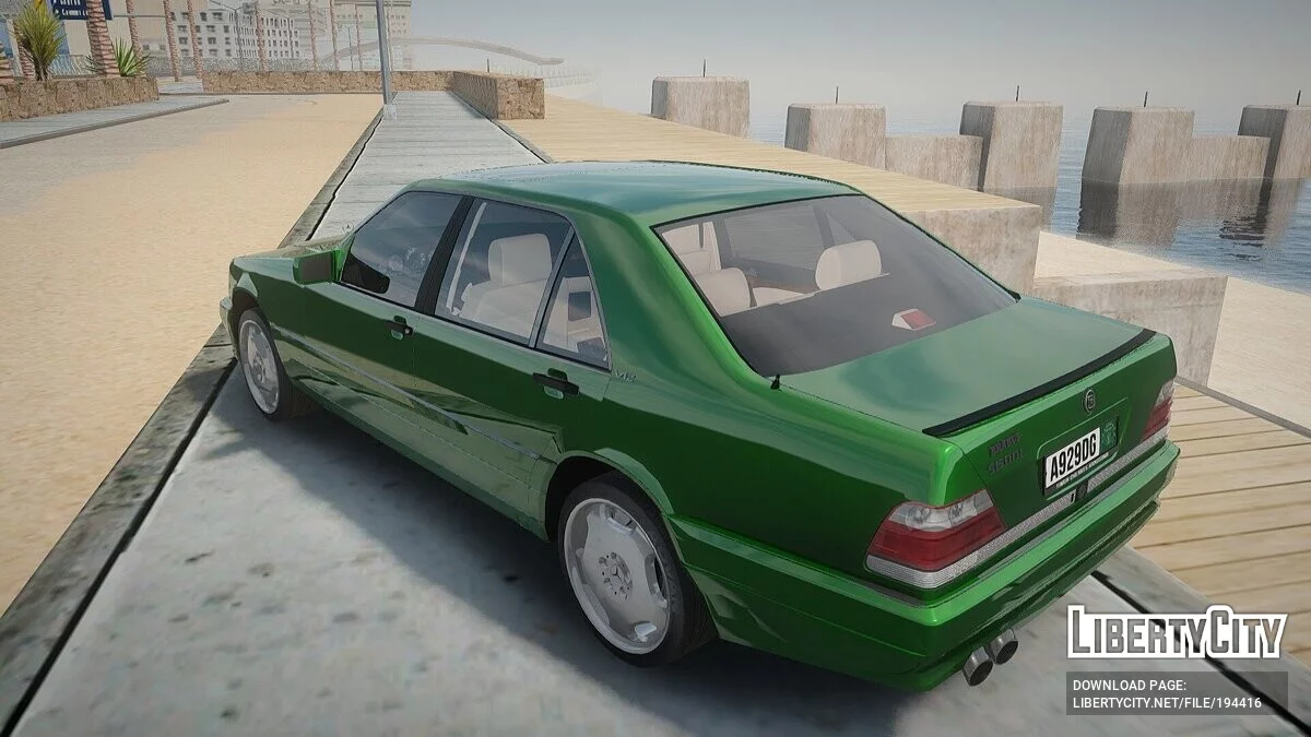 Mercedes-Benz W140 S600 / GTA San Andreas