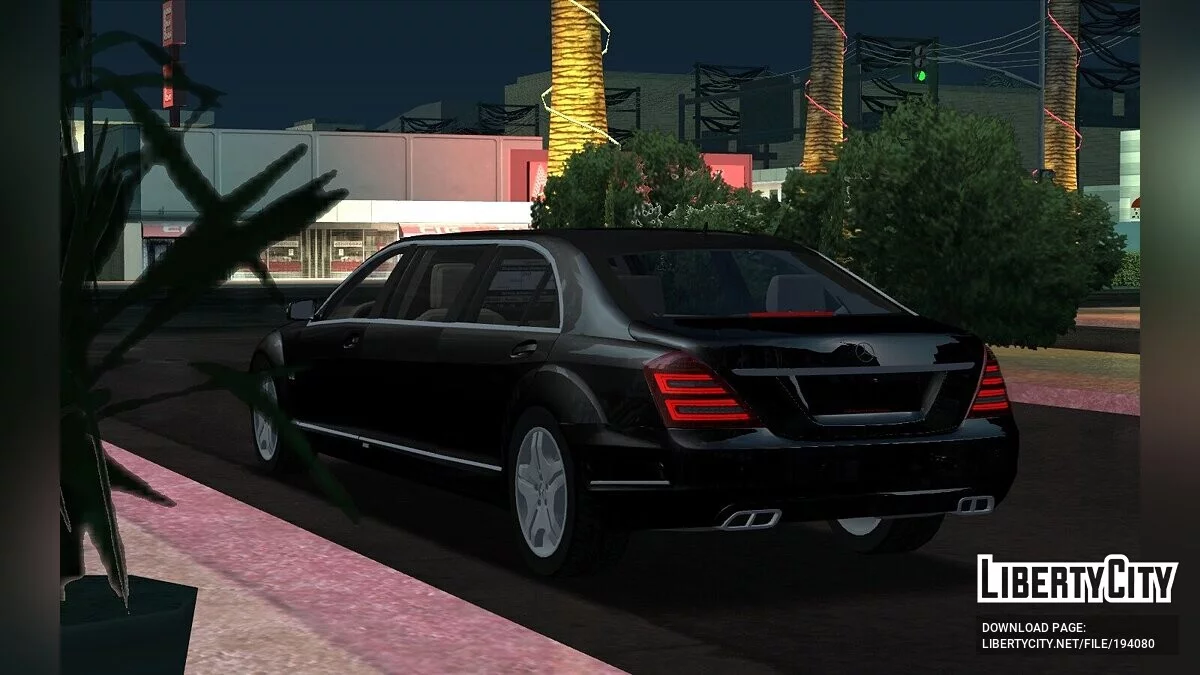 Mercedes-Benz W221 / GTA San Andreas