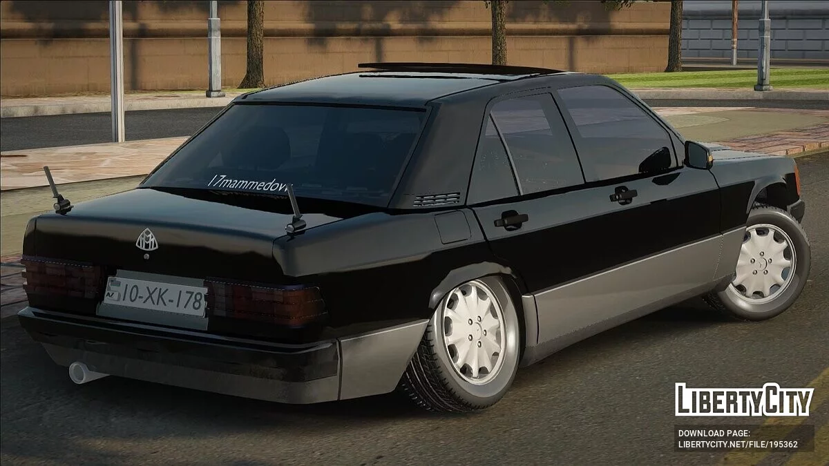 Mercedes-Benz 190E AzeLow / GTA San Andreas