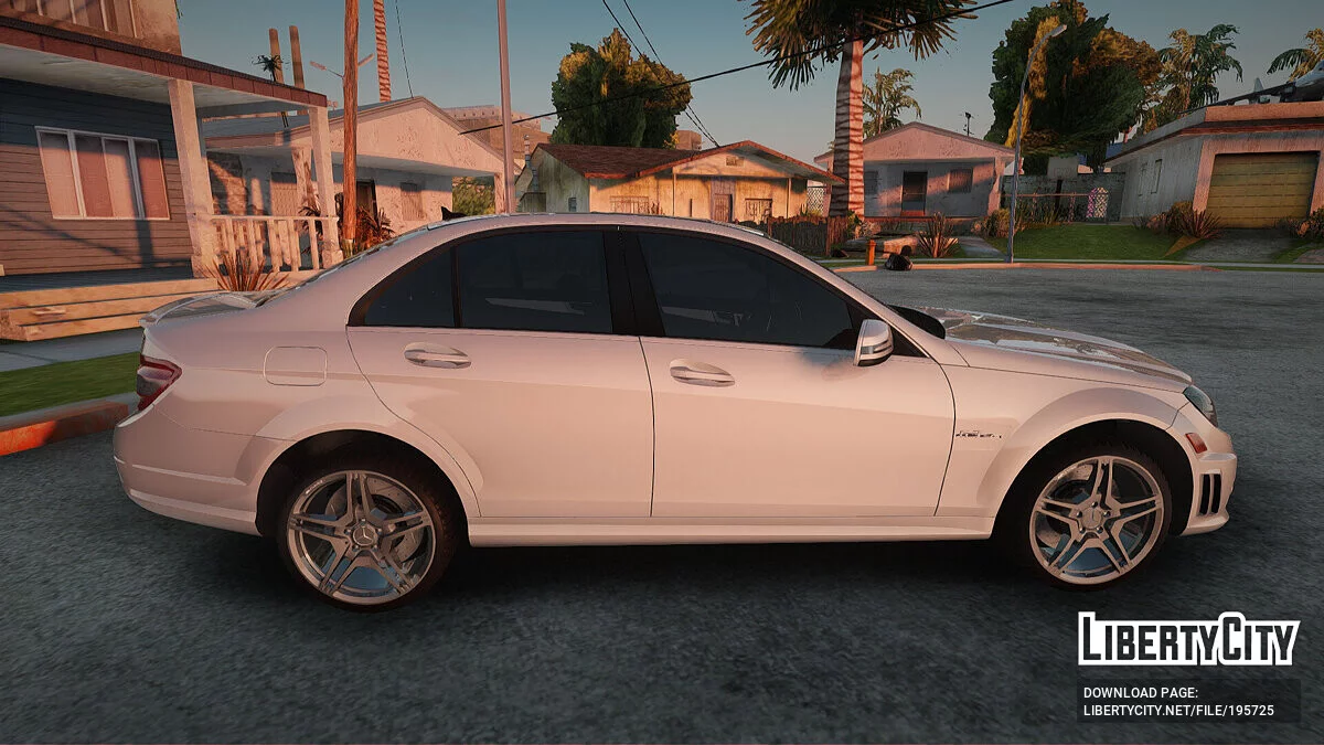 Mercedes-Benz C63 AMG V12 / GTA San Andreas