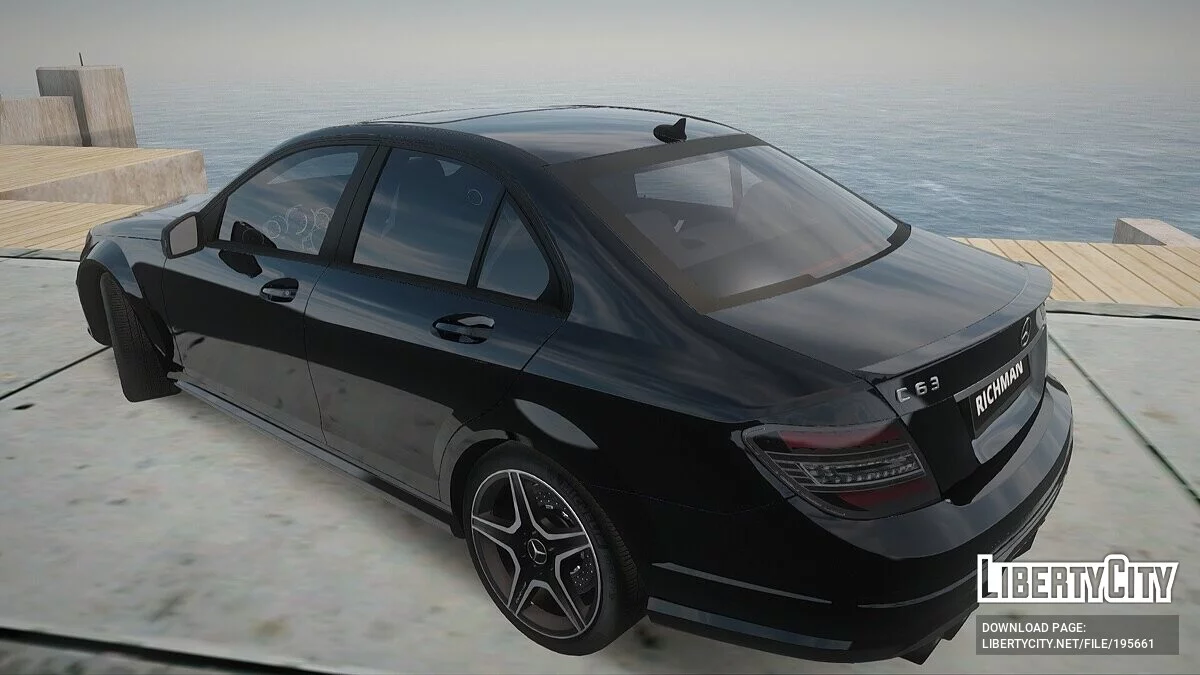Mercedes-Benz C63 AMG W204 / GTA San Andreas
