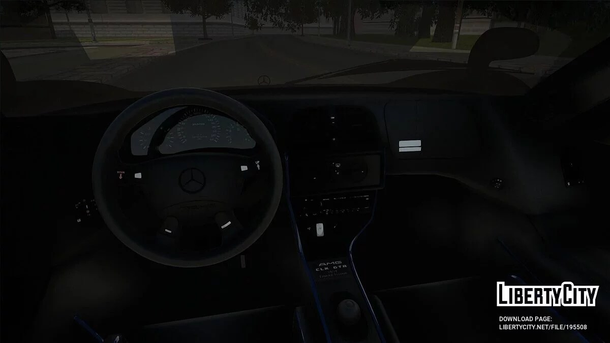 Mercedes-Benz CLK GTR / GTA San Andreas