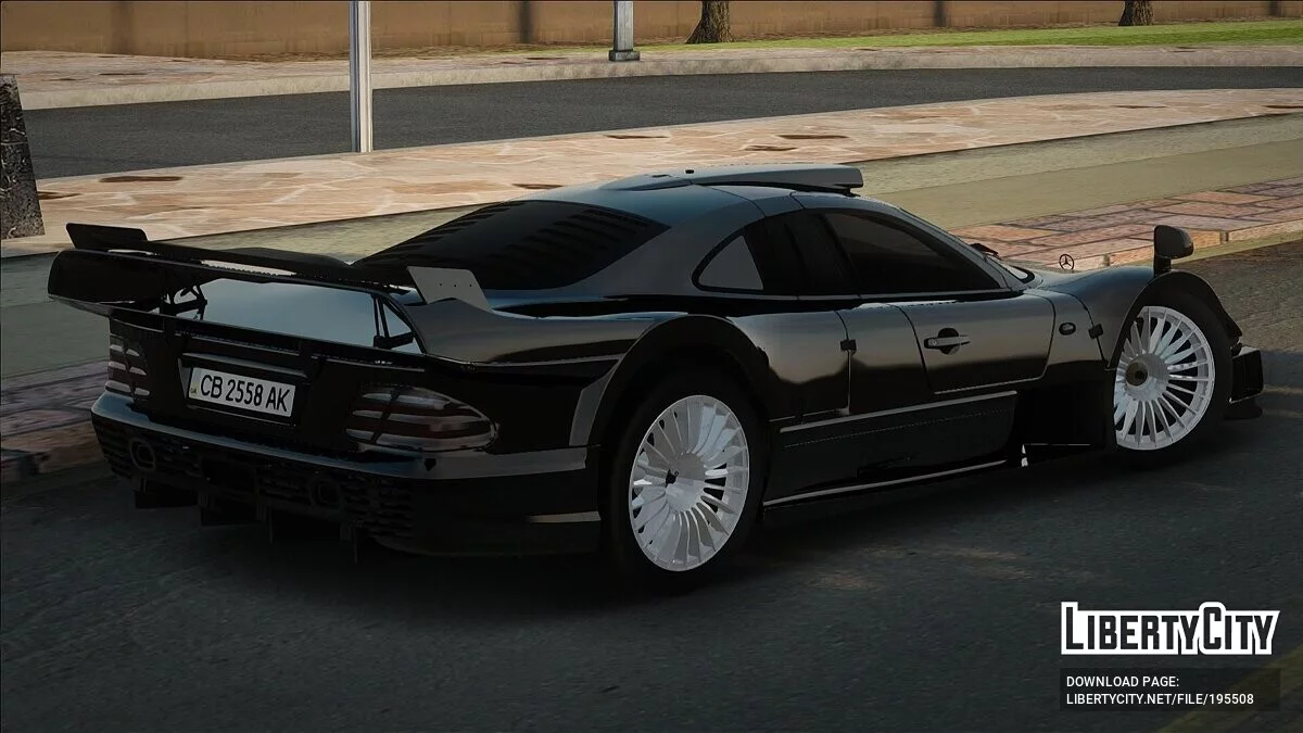 Mercedes-Benz CLK GTR / GTA San Andreas
