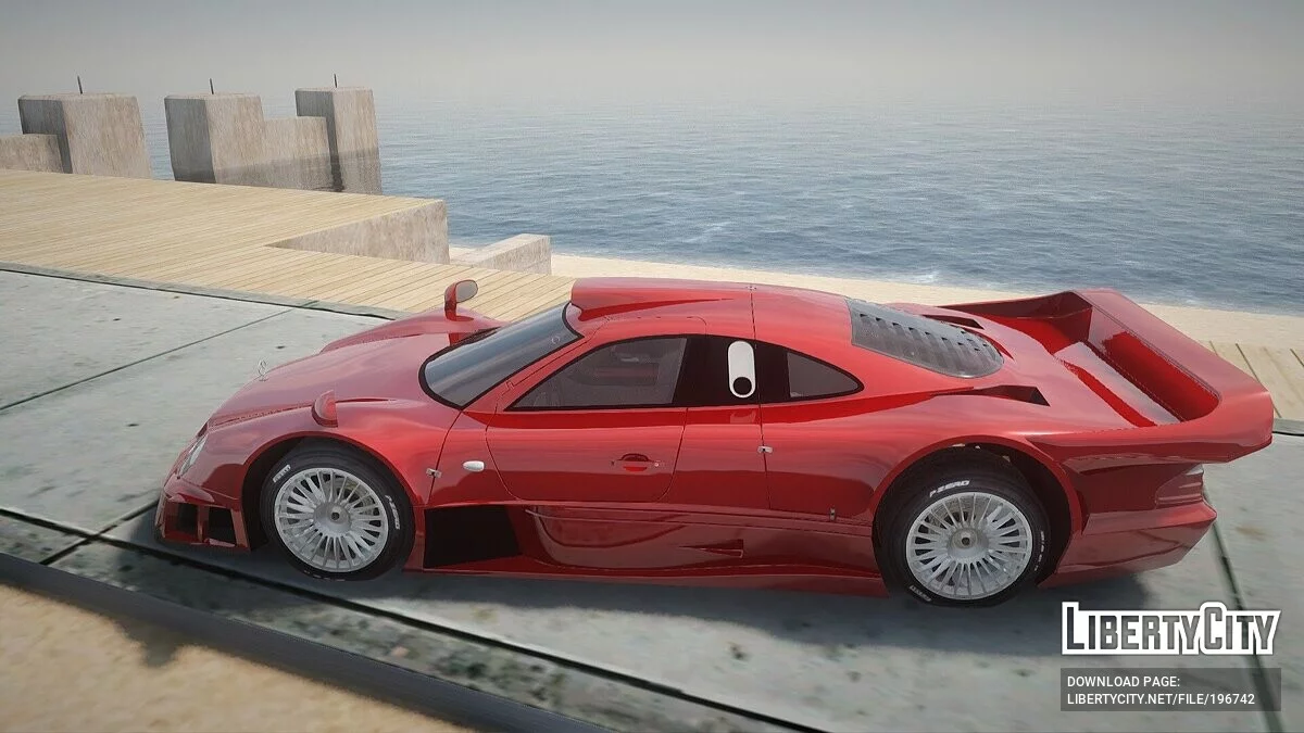 Mercedes-Benz CLK GTR / GTA San Andreas