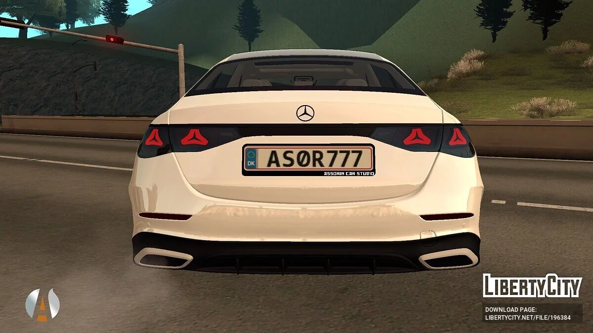 Mercedes-Benz E-Class w214 AMG-line 2023 / GTA San Andreas