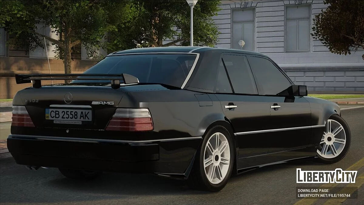 Mercedes-Benz E500 W124 / GTA San Andreas