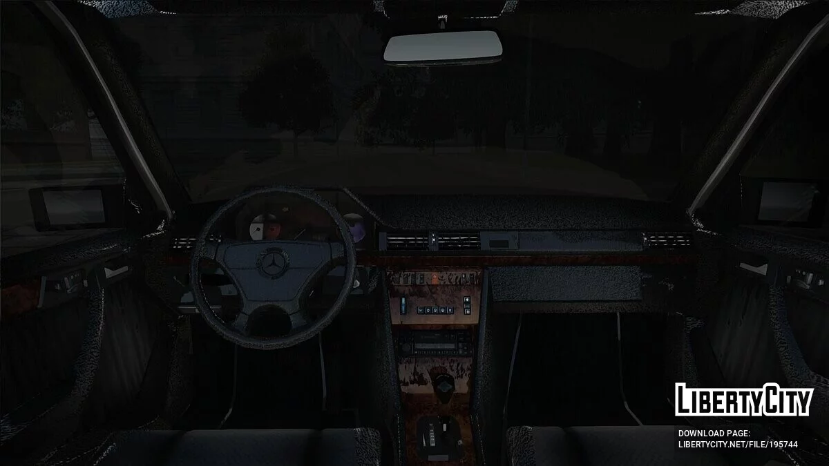 Mercedes-Benz E500 W124 / GTA San Andreas