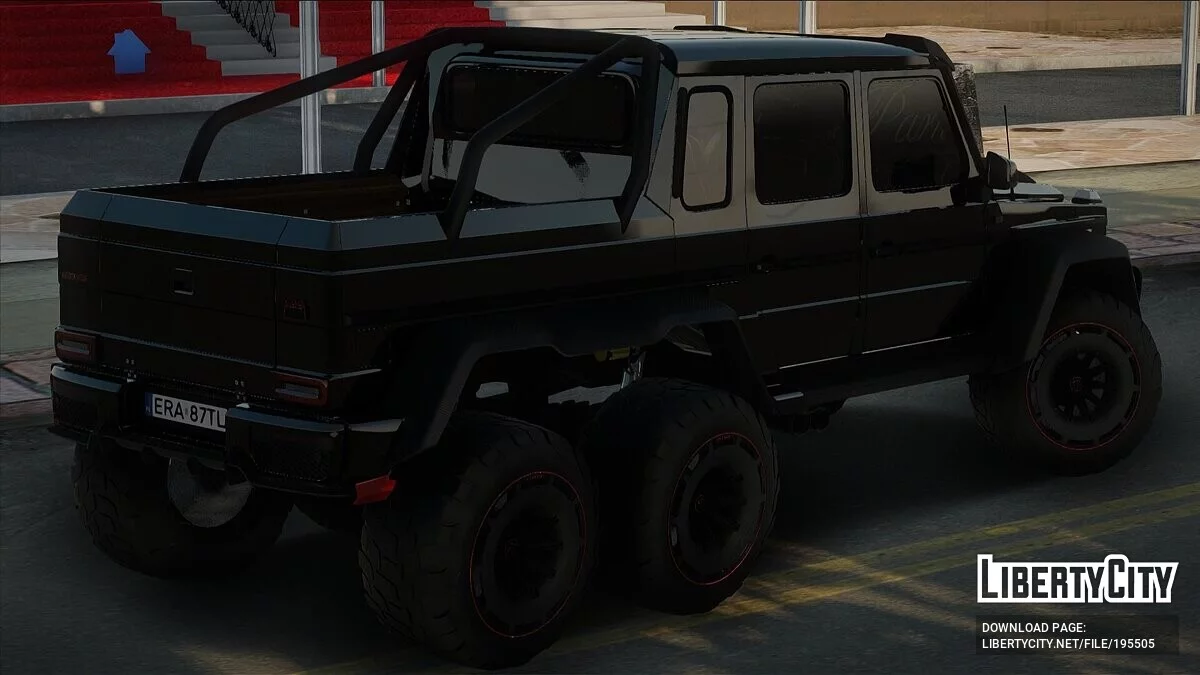 Mercedes-Benz G900 6x6 Brabus Rocket / GTA San Andreas