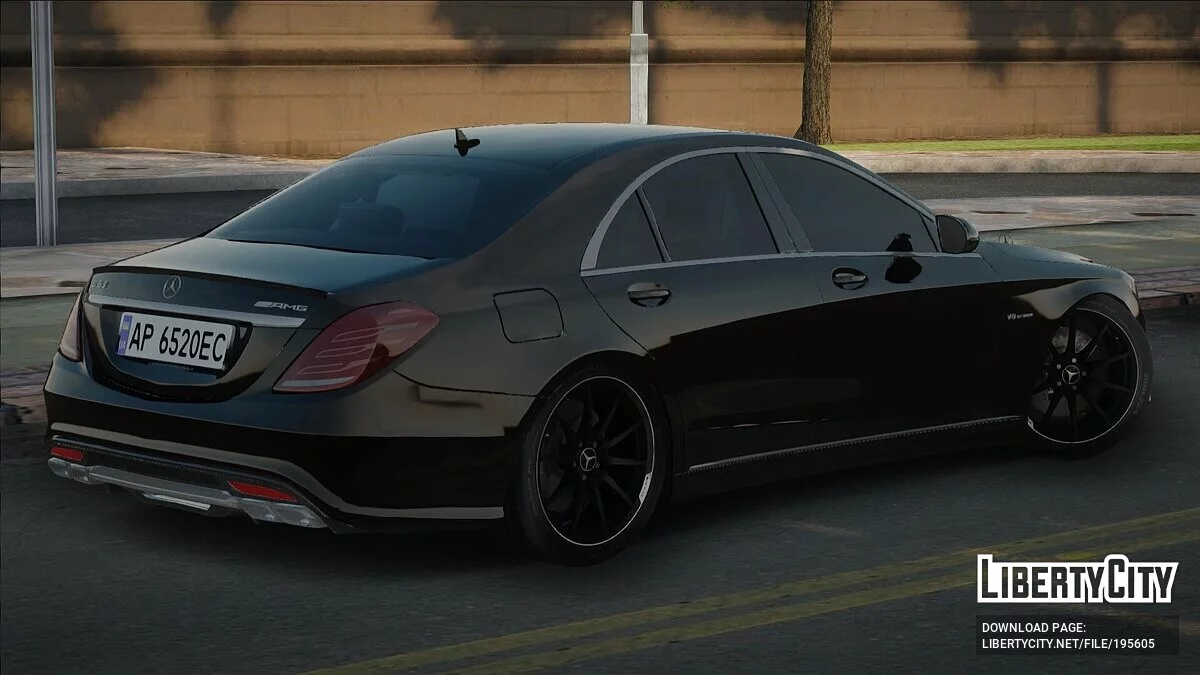 Mercedes-Benz S63 AMG / GTA San Andreas