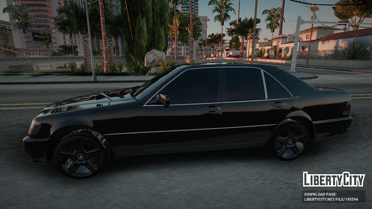 Mercedes-Benz W140 Brabus 7.3S / GTA San Andreas