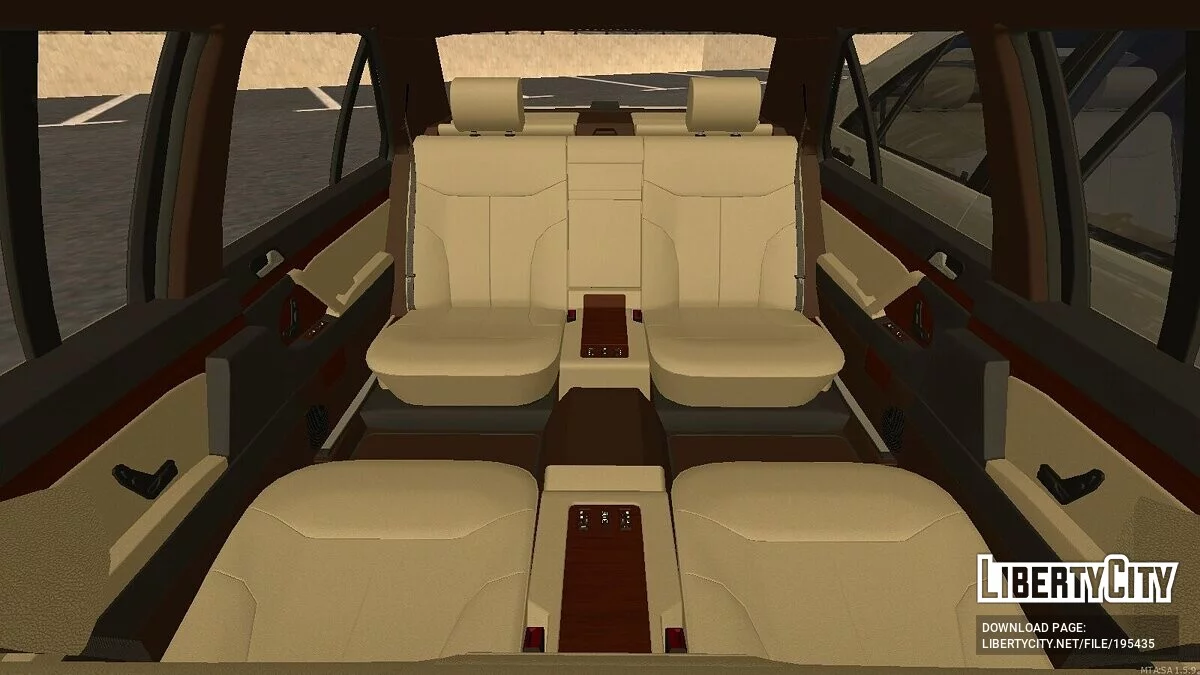 Mercedes-Benz W140 Pullman + CCD / GTA San Andreas