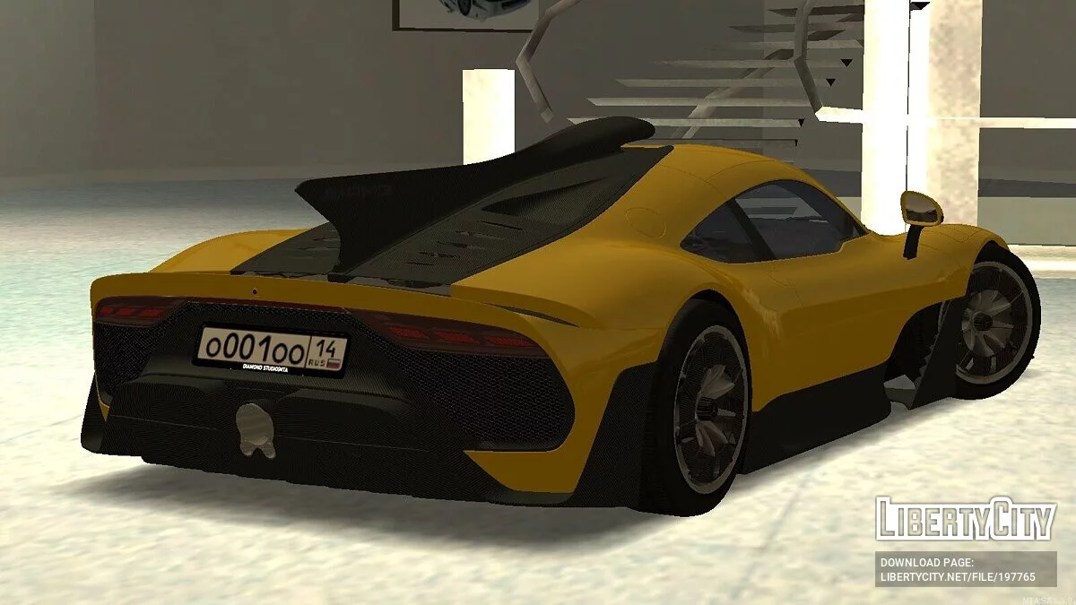 Mercedes-AMG Project One + CCD / GTA San Andreas