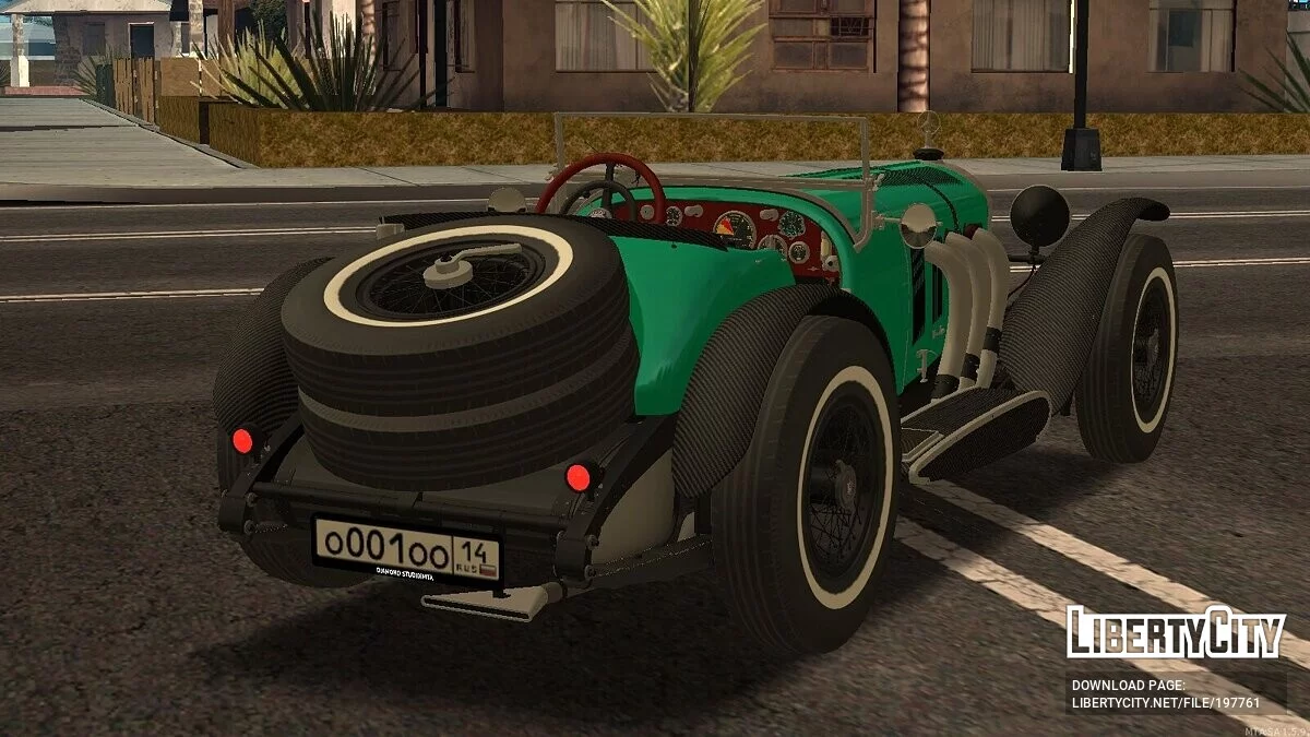 Mercedes-Benz SSK + CCD / GTA San Andreas