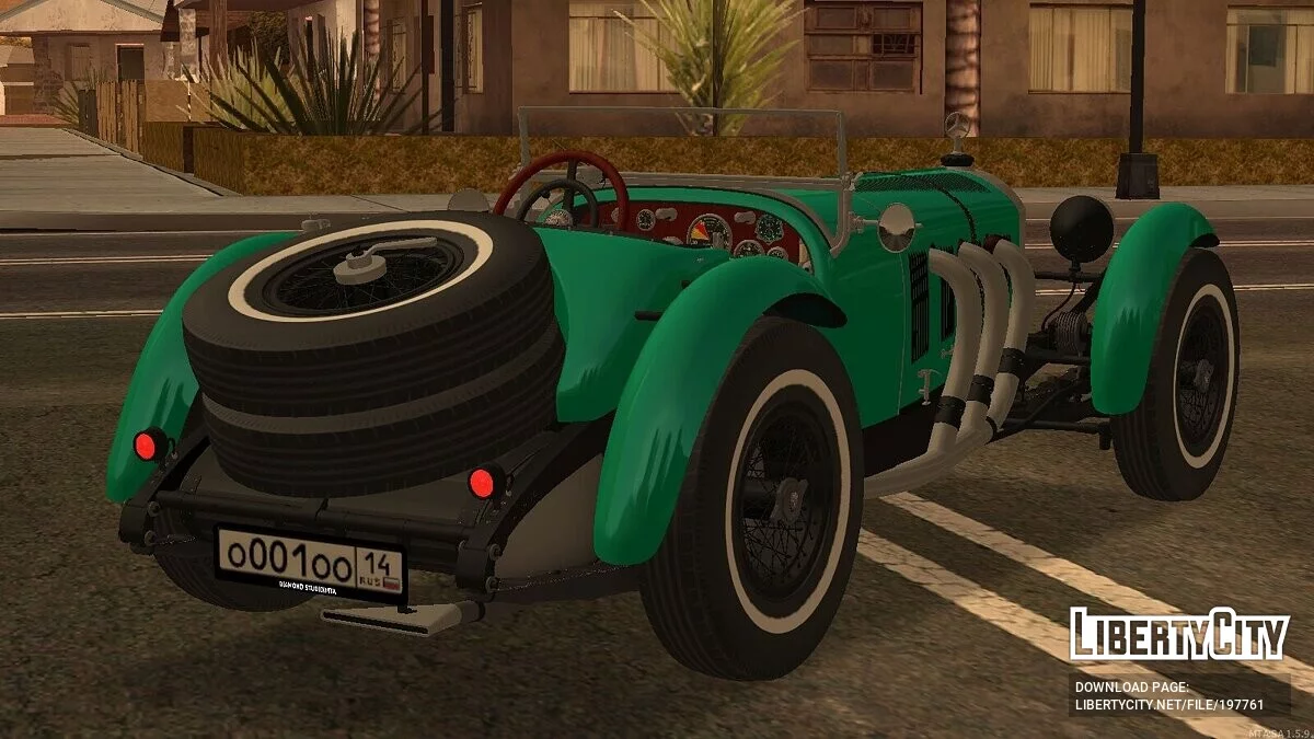 Mercedes-Benz SSK + CCD / GTA San Andreas