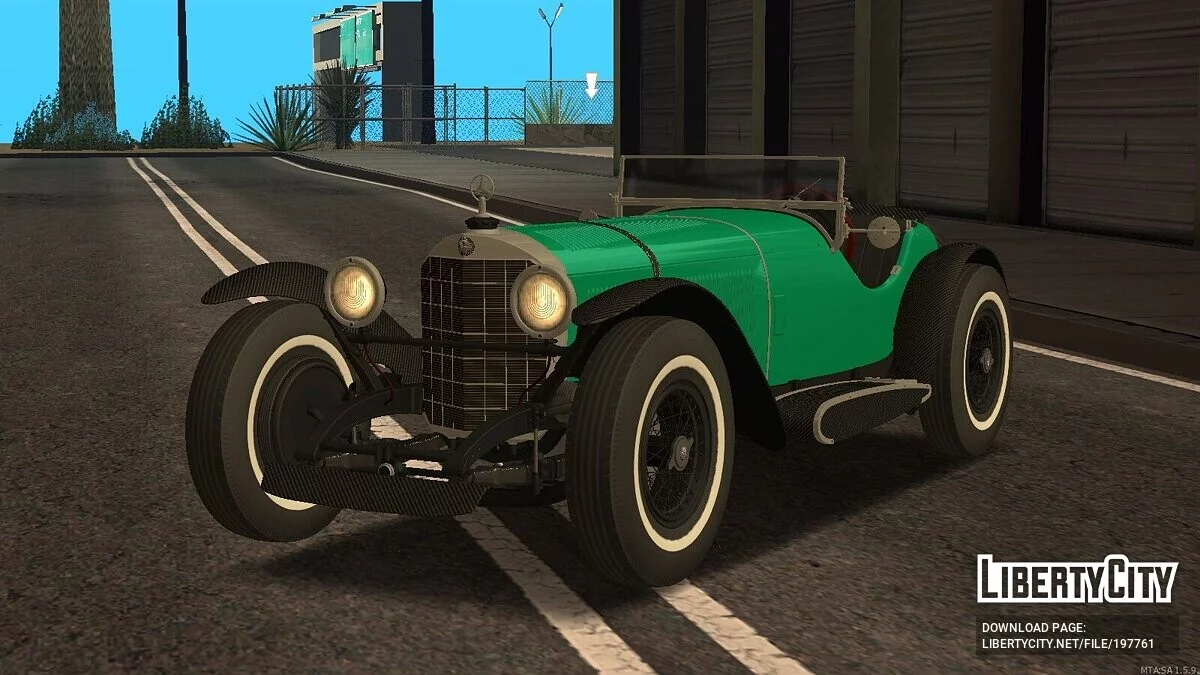 Mercedes-Benz SSK + CCD / GTA San Andreas