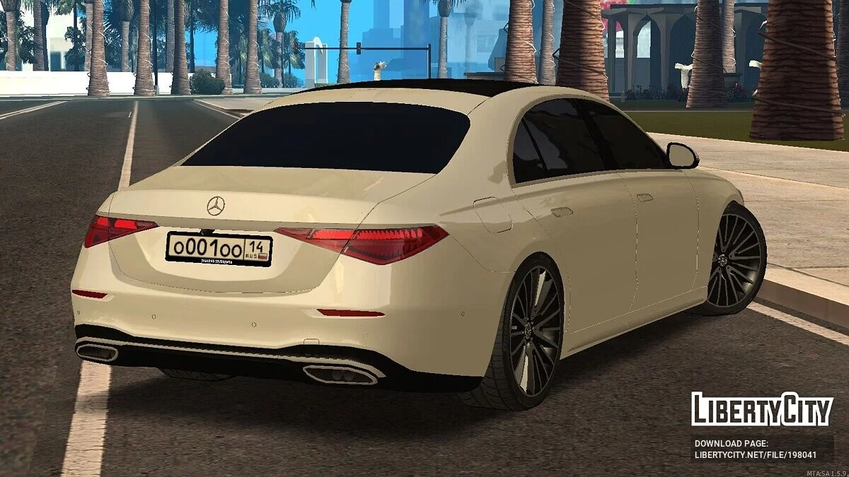 Mercedes-Benz W223 + CCD / GTA San Andreas