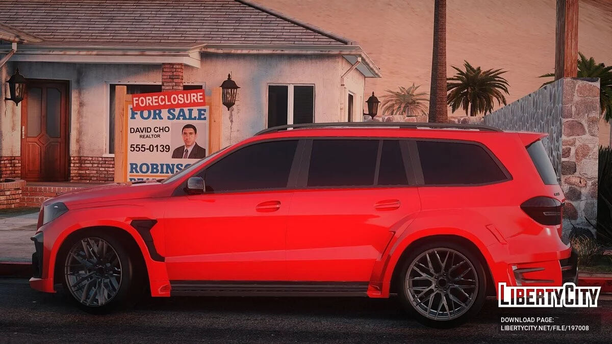 Mercedes GLS LARTE Design / GTA San Andreas