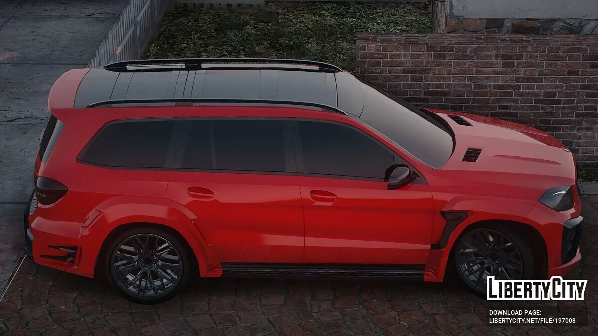 Mercedes GLS LARTE Design / GTA San Andreas