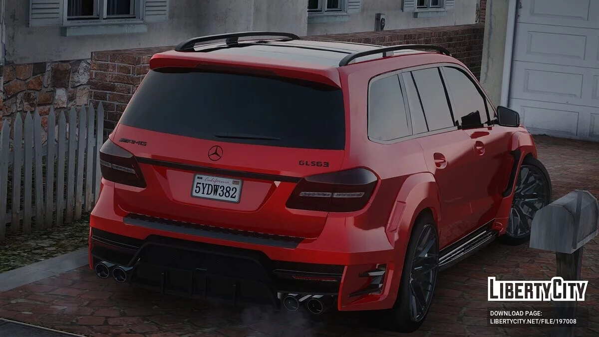 Mercedes GLS LARTE Design / GTA San Andreas