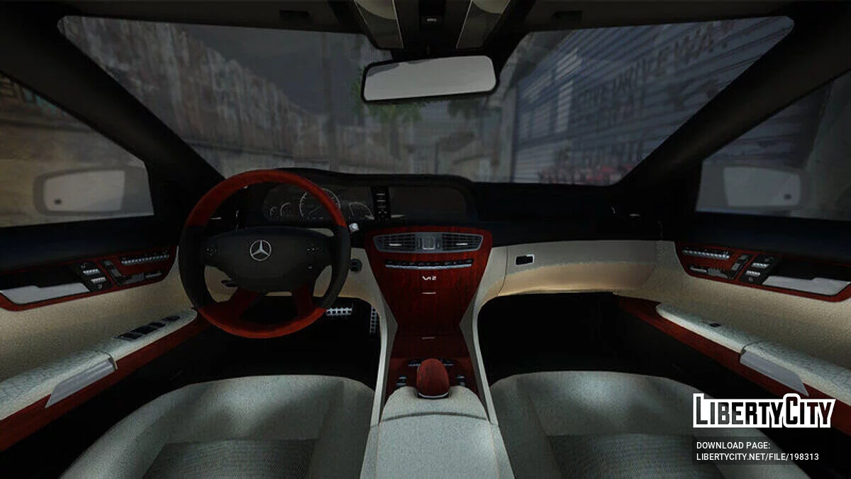 Mercedes-Benz CL65 / GTA San Andreas