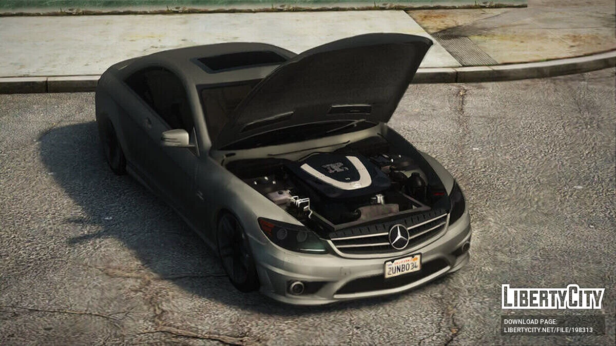 Mercedes-Benz CL65 / GTA San Andreas