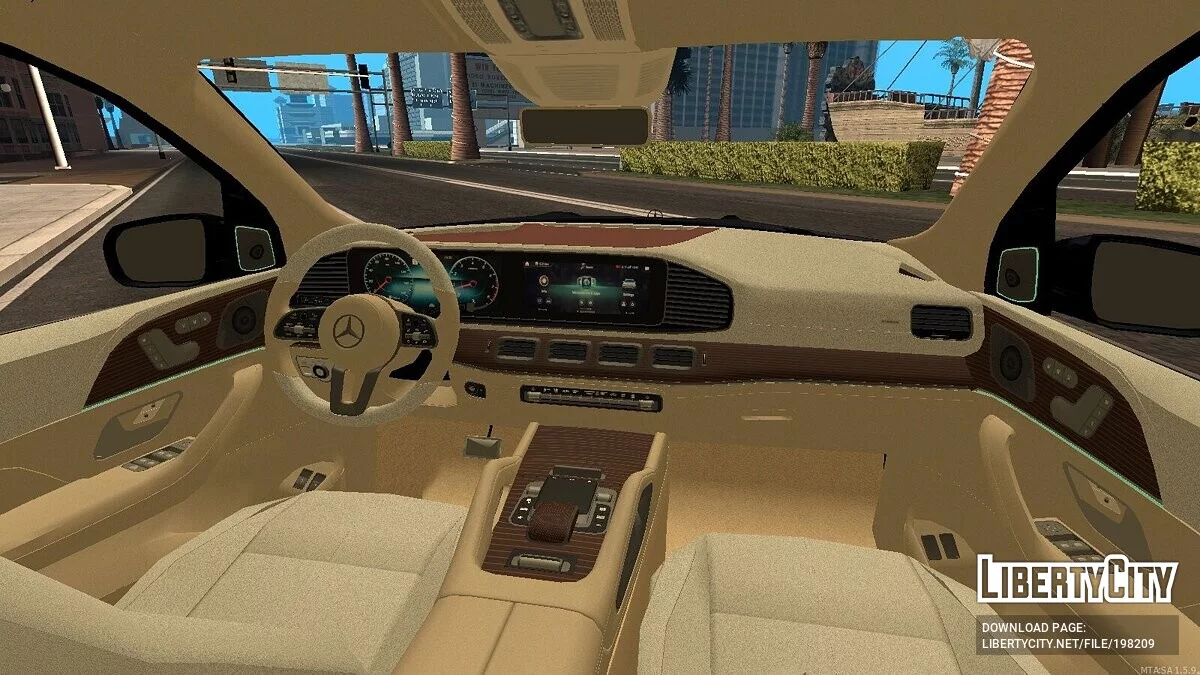 Mercedes-Benz Maybach GLS 600 + CCD / GTA San Andreas