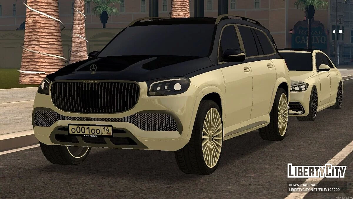 Mercedes-Benz Maybach GLS 600 + CCD / GTA San Andreas