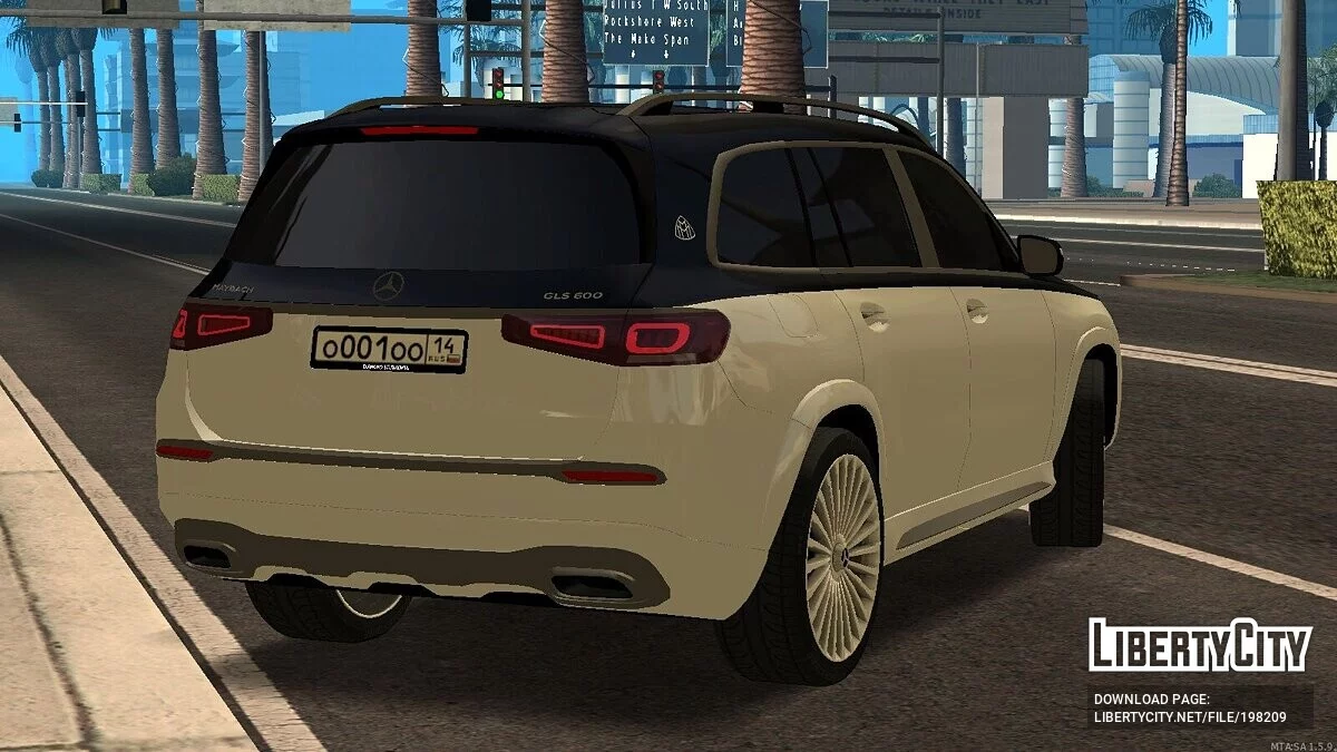 Mercedes-Benz Maybach GLS 600 + CCD / GTA San Andreas