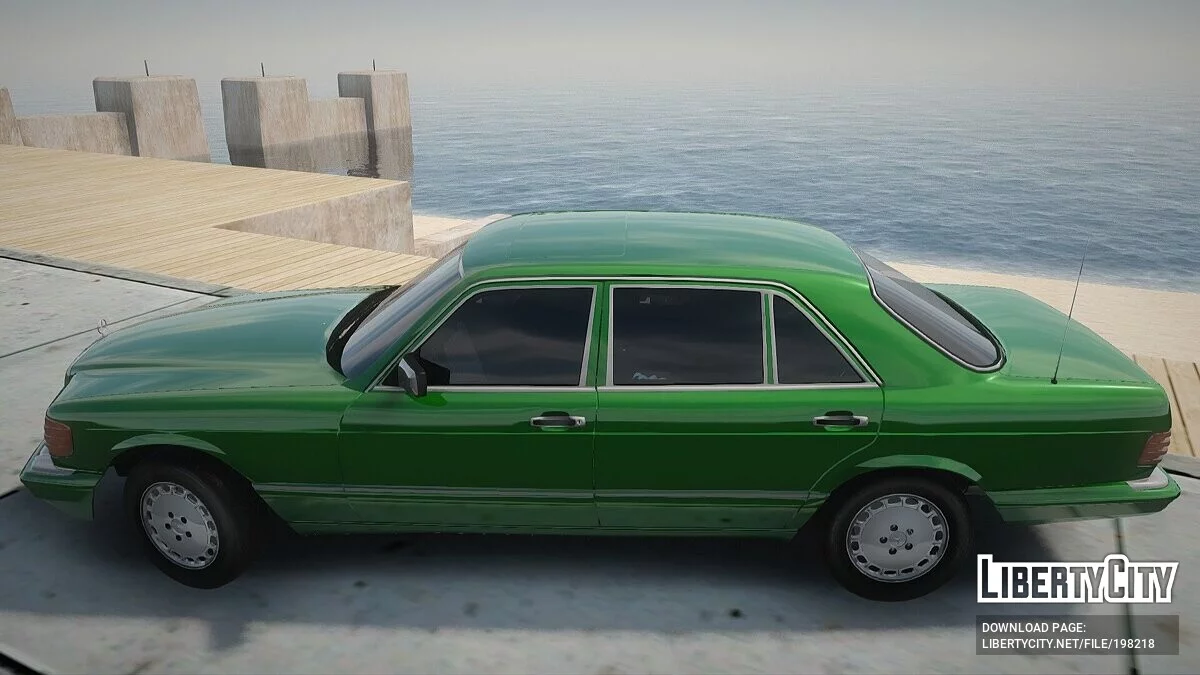 Mercedes-Benz W126 / GTA San Andreas