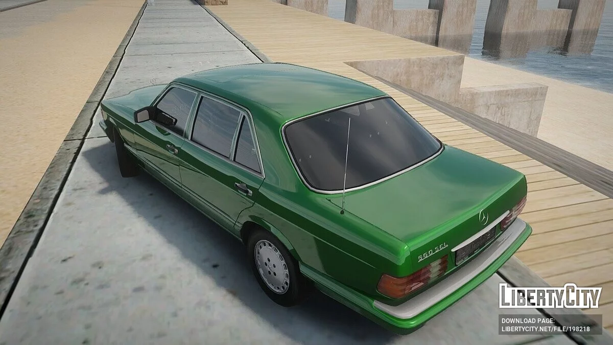 Mercedes-Benz W126 / GTA San Andreas