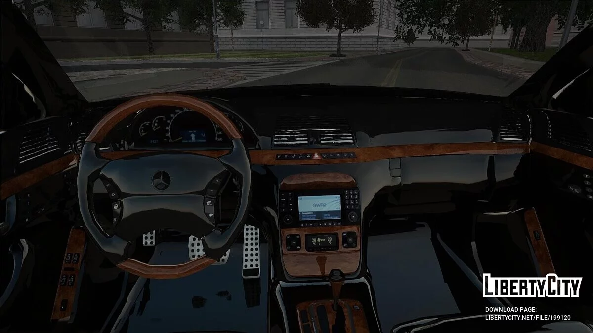 Mercedes-Benz W220 S600 / GTA San Andreas