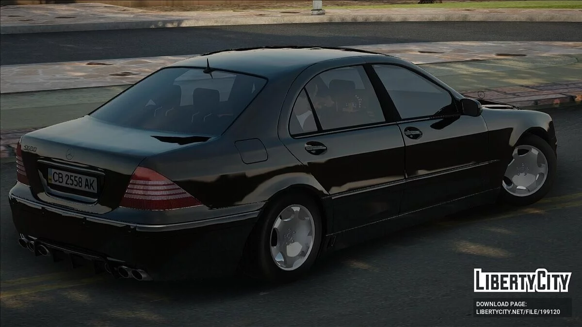 Mercedes-Benz W220 S600 / GTA San Andreas