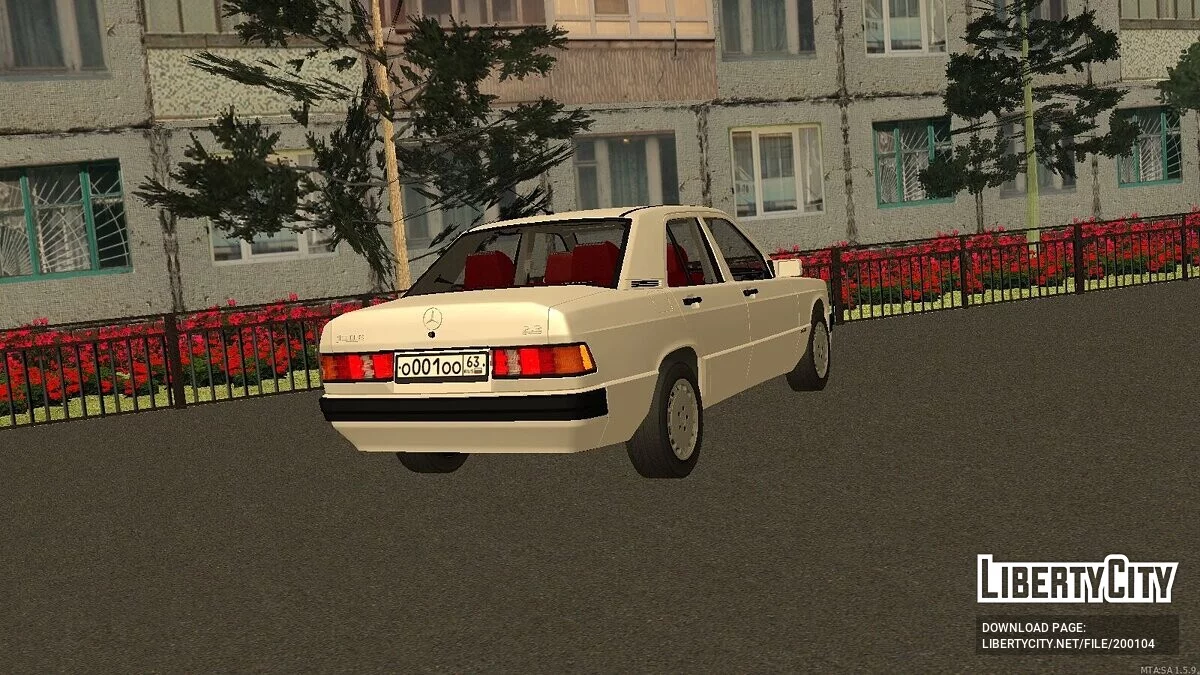 Mercedes-Benz 190 E (W201) / GTA San Andreas
