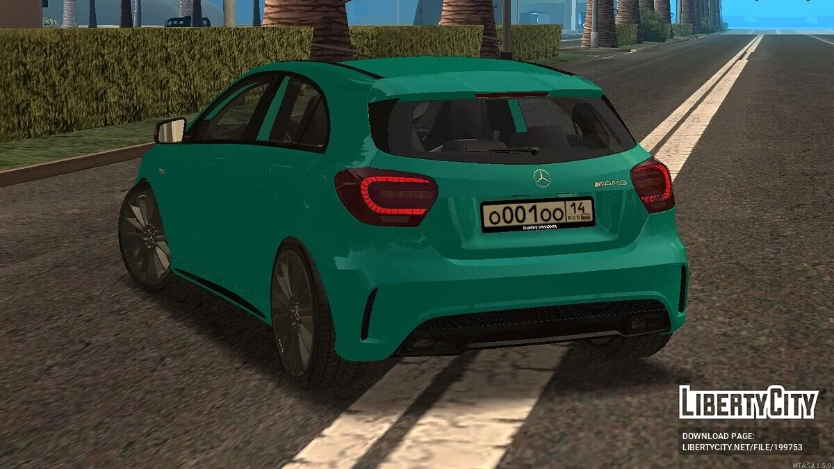 Mercedes-Benz A45 AMG + CCD / GTA San Andreas