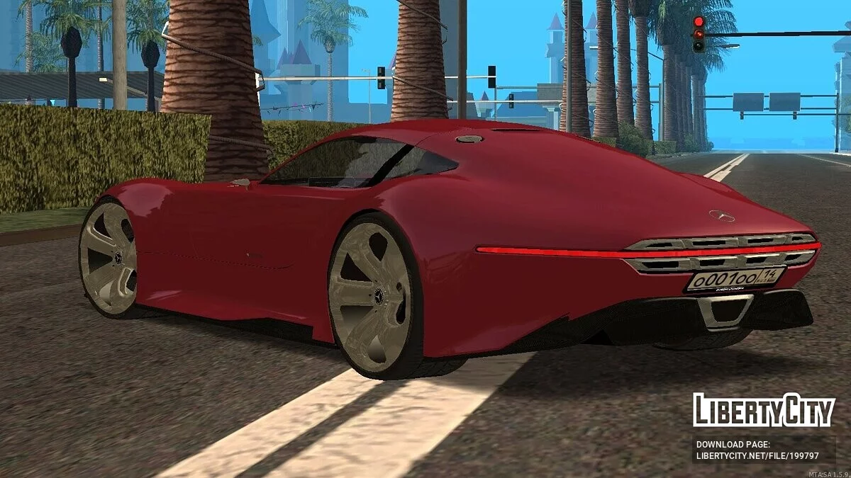 Mercedes-Benz AMG Vision Gran Turismo + CCD / GTA San Andreas