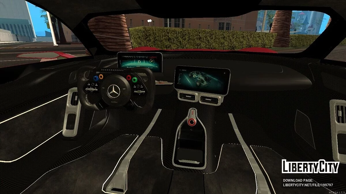Mercedes-Benz AMG Vision Gran Turismo + CCD / GTA San Andreas