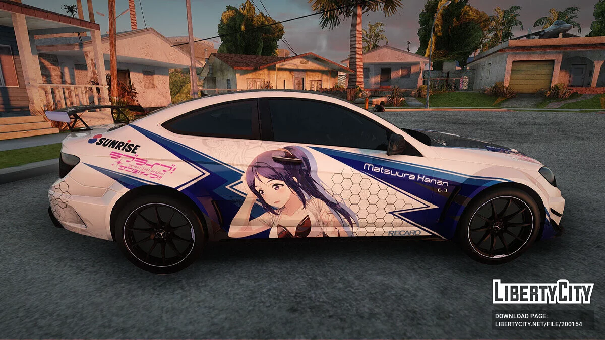 Mercedes-Benz C63 AMG BS / GTA San Andreas