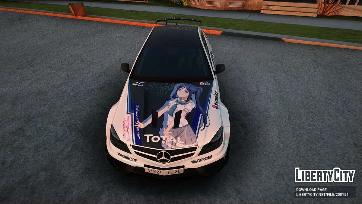 Mercedes-Benz C63 AMG BS / GTA San Andreas