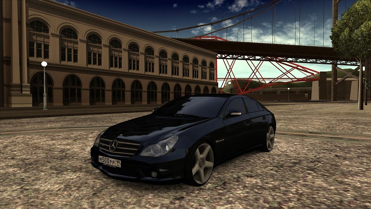 Скачать Mercedes-Benz CLS 55 AMG W219 для GTA San Andreas