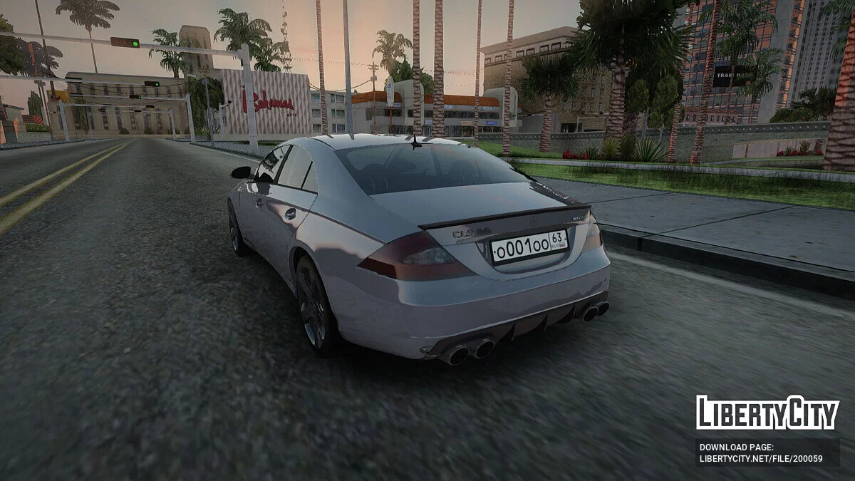 Mercedes-Benz CLS55 / GTA San Andreas