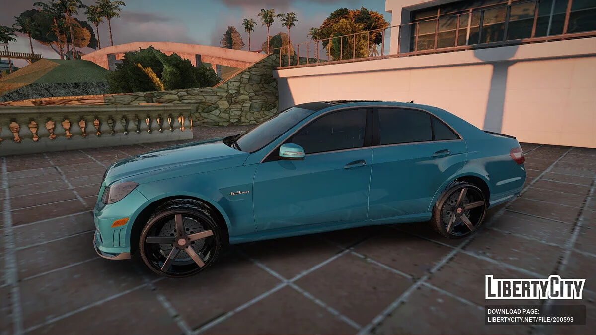 Mercedes-Benz E63 Armenian / GTA San Andreas