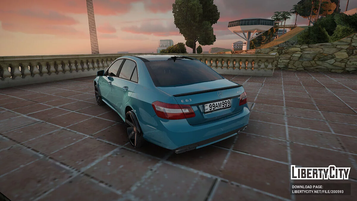 Mercedes-Benz E63 Armenian / GTA San Andreas