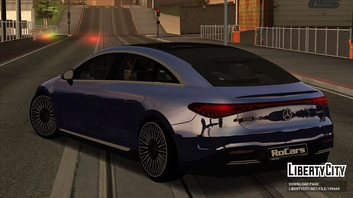 Mercedes-Benz EQS 2022 / GTA San Andreas