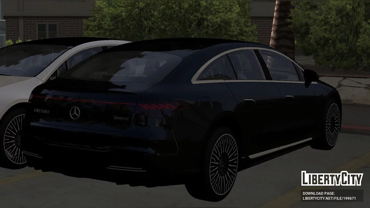 Mercedes-Benz EQS 580 4matic 2022 / GTA San Andreas