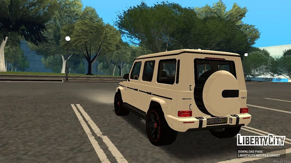 Mercedes-Benz G63 2018 / GTA San Andreas