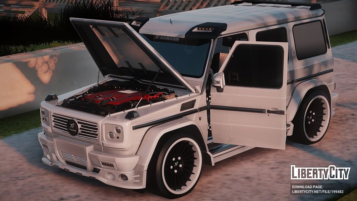 Скачать Mercedes-Benz G63 AMG Hamann для GTA San Andreas