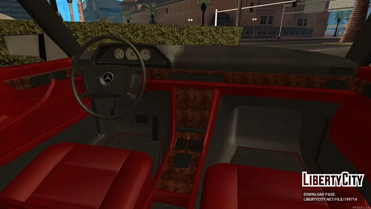 Mercedes-Benz S-Class 560 SEC + CCD / GTA San Andreas